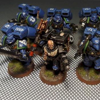 Ultramarines Chaplain by sidestreaker