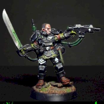 Imperial guard Sergeant by WhiteRavenFactory