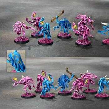Tzeentch Daemons - Horrors & Changeling by Runic