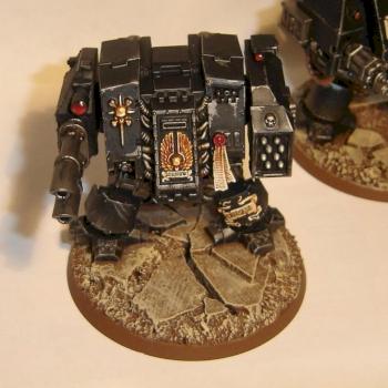 Black Templar Dreadnoughts by Crusader31