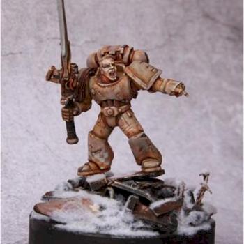 Space marine, golden demon 1st round finalist 09 by nickburns