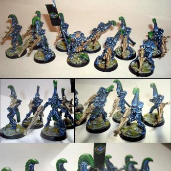 Eldar Dire Avengers by Elven Sentinel