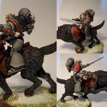 Space Wolves-Thunderwolf Cavalry Harald Thymodson by Sotirios