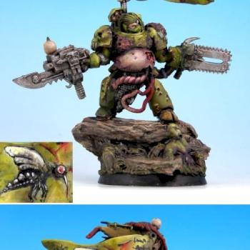 WARHAMMER 40K Chaos Terminator of Nurgle by rene