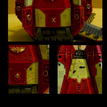 Blood Ravens Dreadnaught Drop pod. by Roleplayer