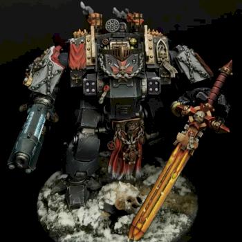 BLACK TEMPLARS REDEMPTOR DREADNOUGHT by hotsh1t