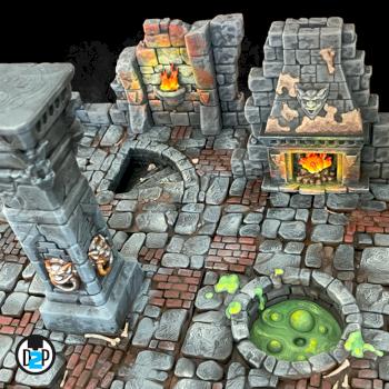 Curse of the Citadel 25mm Dungeon Tiles by Diorama2Print