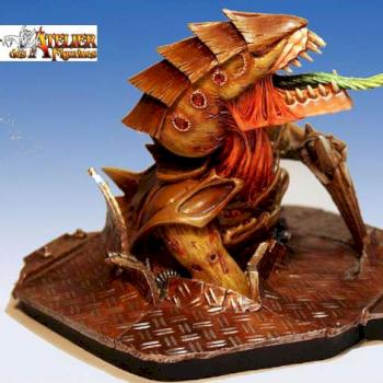 Tyrannid bust by atelierdesfigurines