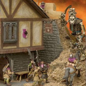 The Siege of Brionne (Detail) - GD Gold Winner by multibarrelled
