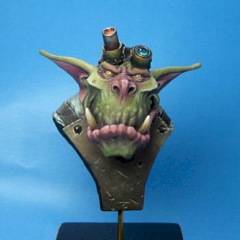 Figone Orc Bust - Einstein by Avicenna