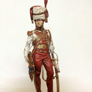 Trumpeteer Major of 2nd Lanciers Guard, France, 1811-13 by ElSergio