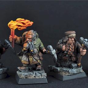Dwarfs Miners by Scibor