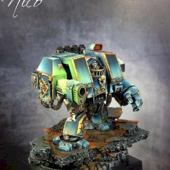 Space Wolf Dreadnought by Alpet