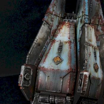 Space Wolves Drop Pod by Fonsy