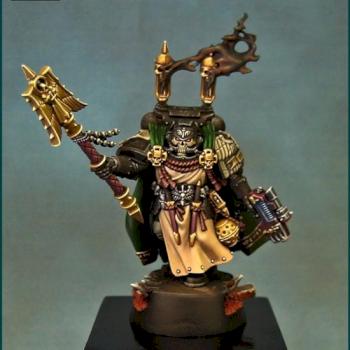 Dark Angels Chaplain by Ivan_Serra