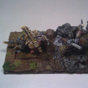 Duel Saurus Lord vs Chaos Lord 