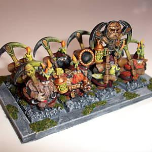 Skull Pass Miners with Movement Base by Greenskinz