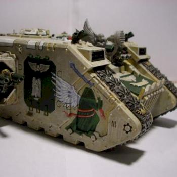 Wip Dark Angels Deathwing Land Raider by FrinzPranz