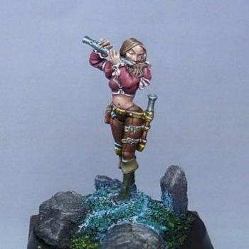 Anwyn, Female Bard #03080 by stefanhws