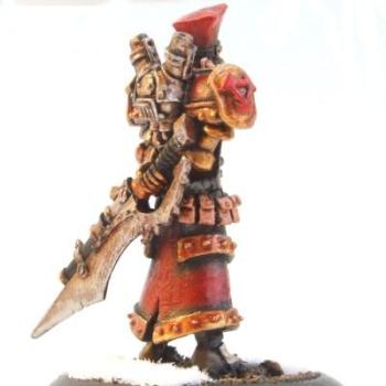 Khador Warcaster Kommandant Irusk by neilb