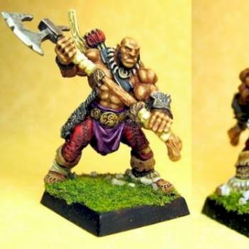 Thelgar - Half Orc by M.Heisler