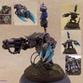 Ork Boss with shimmering Claw by Sue Anne