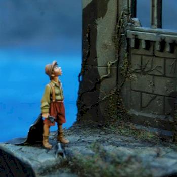 Petit Marius chez Batman by Antoine