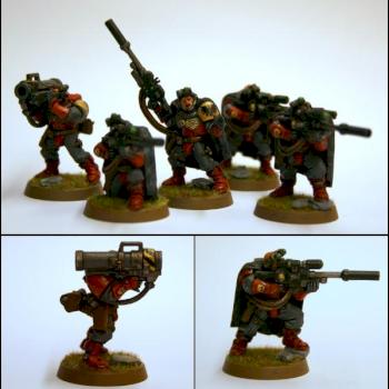 Blood Raven Scout Snipers by Guber
