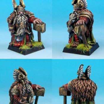 Dwarf Lord 28mm Scibor Monstrous Miniatures by rene