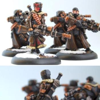 Khador Unit Widowmakers by neilb