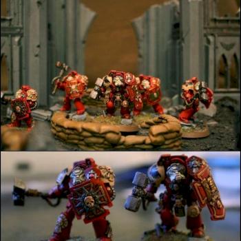 Blood Raven Assault Terminators by Guber
