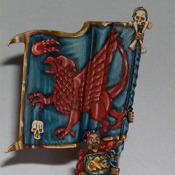 Empire Griffon Standard Bearer by Faern