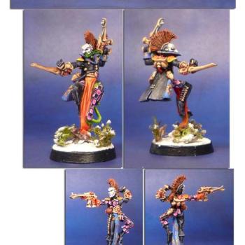 ELDAR HARLEQUINS SQUAD (part 2) by midgardmodels