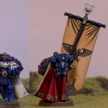 Ultramarine Standard Bearer by Bale Eye