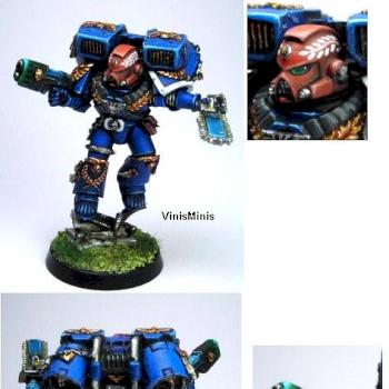 Ultramarine Vanguard Veteran Sergeant by Knightwolf