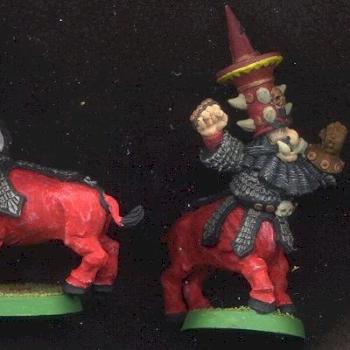 Blood Bowl Chaos Dwarf Bull Centars by hondaluth