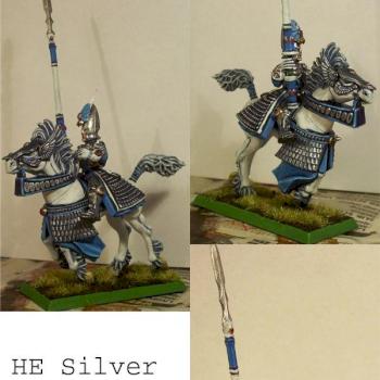High Elf Silver Helm by Muschroom