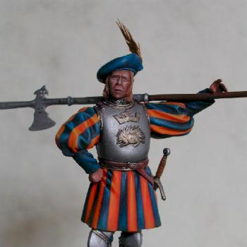 Hallebardier des cent-suisses 1499 by Rems