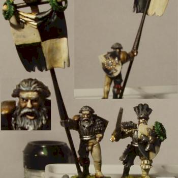 Etandart et champion épeistes imperiaux by Valmir