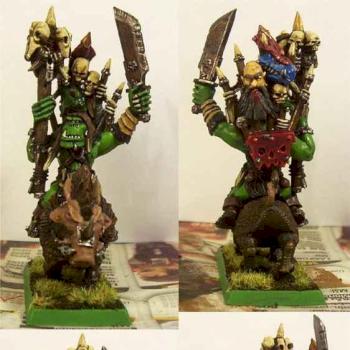 Mounted Orc Shaman by Muschroom