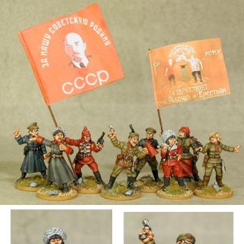 Russian Red Army Bolshevik Commissars and Heroines by witchhunter