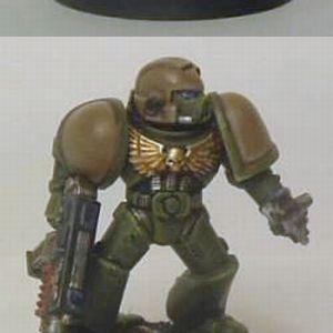 Space Marine Test Figure by Tj.marauder