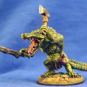 Shrend Alligator warrior by John Lee