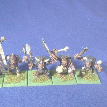 Golg Fags Mercenary Ogres by Dirge