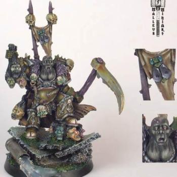 Wh40k Nurgle Lord Scrotum ;) - more views, close ups by Przemas