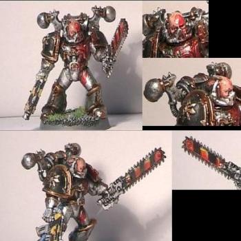 Iron Warrior Marine by fraggL