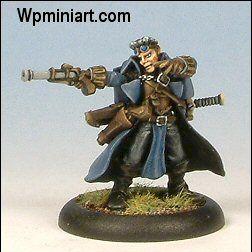 Warmachine Cygnar Gun Mage Adept by funkyyuzzam
