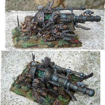 Skaven WarpLightning Canon by Scruitiss