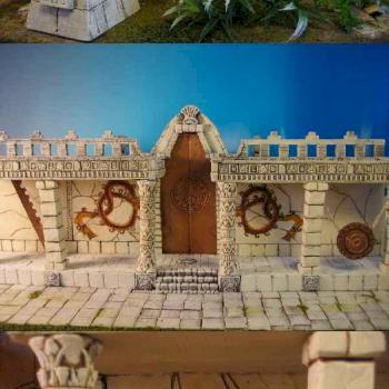 Lizardmen Tempel of Lustria by DelMonte