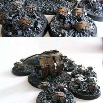 Necron Tomb Spider & Scarab Swarms by M2use